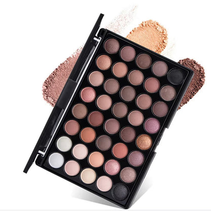40 Color Nude Eyeshadow Palette Set