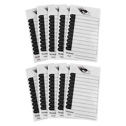 10 Layers Acrylic Eyelash Storage Box,Eyelash Holder Extension Tool,Makeup Organizer False Eyelashes Glue Pallet Holder, Grafting Eye lashes Close-Packed Display with 10 Pallets (silver)