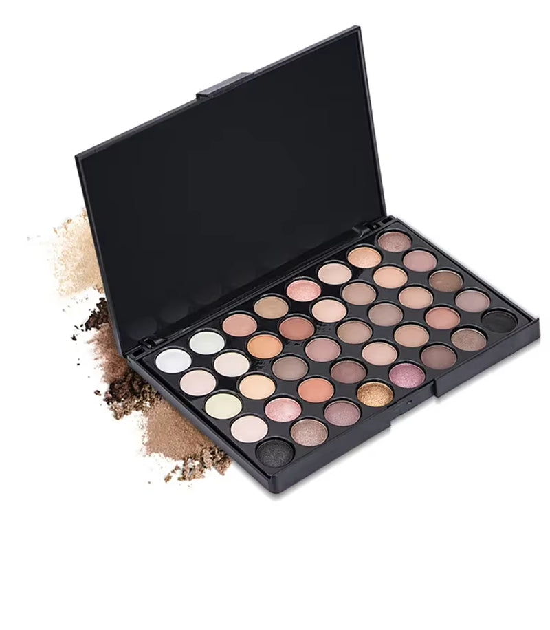 40 Color Nude Eyeshadow Palette Set